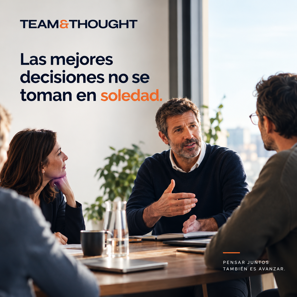 Ni networking, ni coaching, ni una reunión más